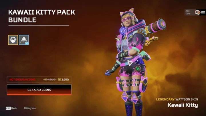 Kawaii Kitty Wattson Skin Apex Legends: How to Get