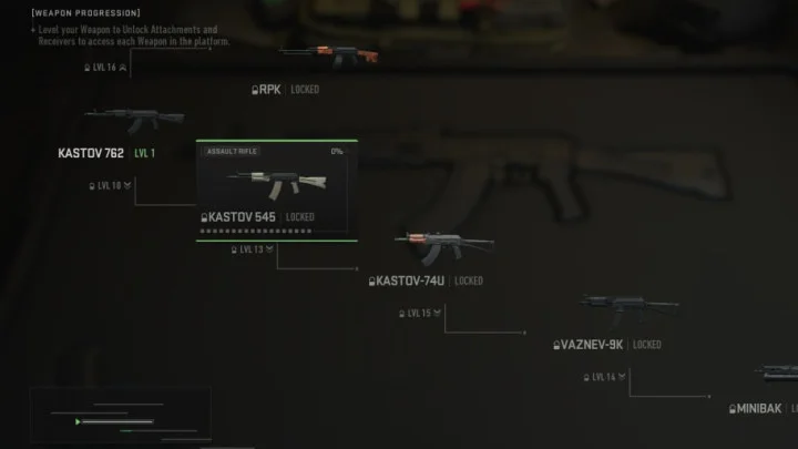 How to Get the Kastov-74U in Modern Warfare 2