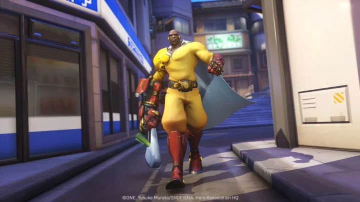 Overwatch 2 One Punch Man Skins