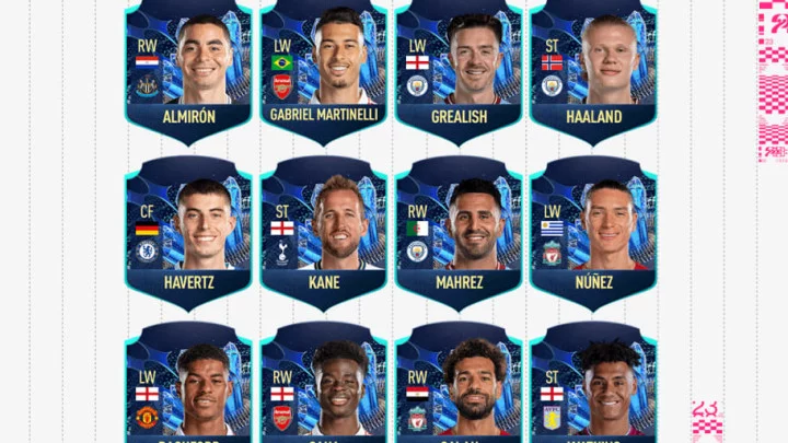 FIFA 23 Premier League Team of the Season Leaks